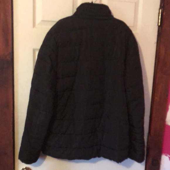 Weatherproof Black Puffer Full Zip Dual Zip Pocket Fleece Cuff Jacket Mens XL - Picture 8 of 12